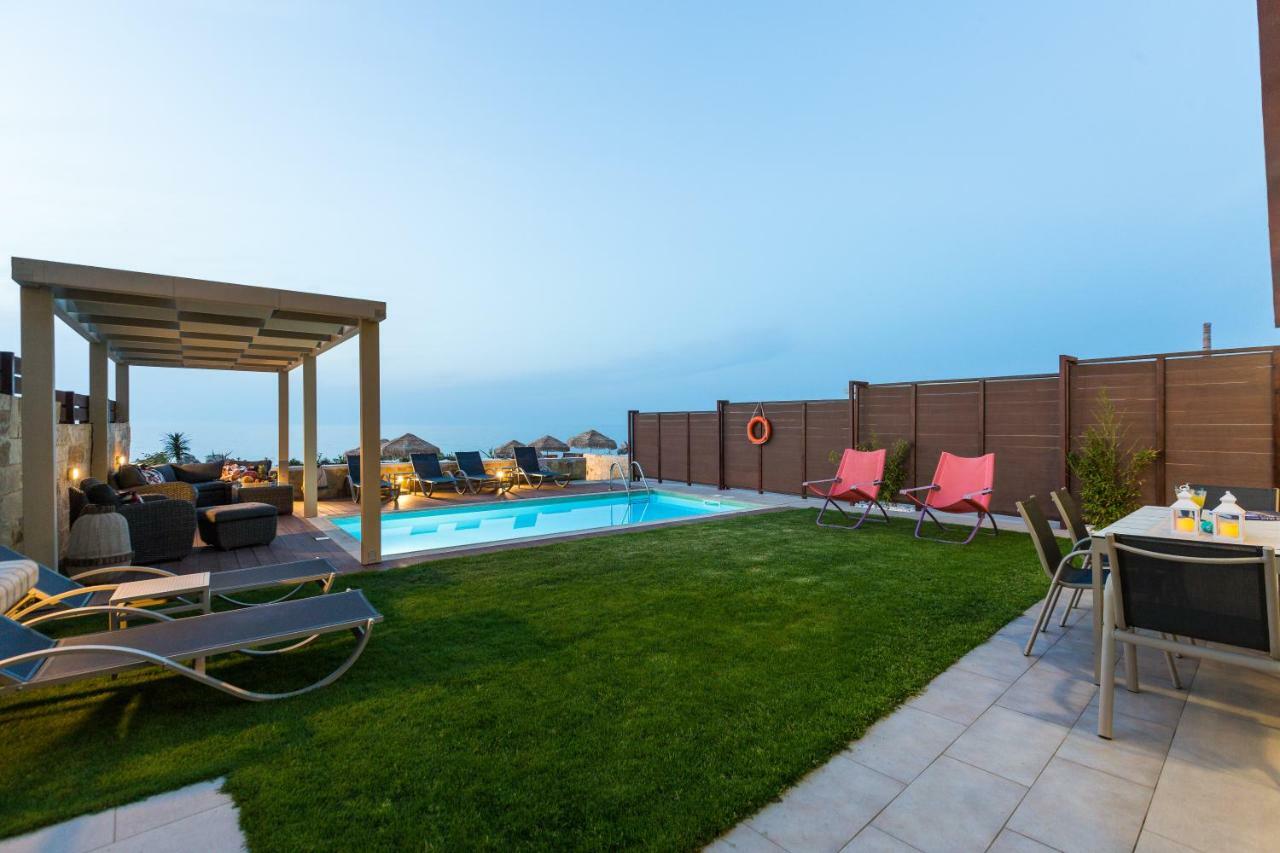 Espera Luxury Beach Front Residence With Pool & Bbq, By Thinkvilla Rethymno (Crete) Exterior photo